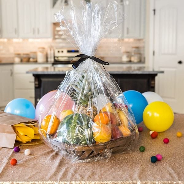 Opp Şeffaf Pasta Parti Hediye Jelatini 130cmx150cm - 2'li Paket - 20 Mikron Kalınlık