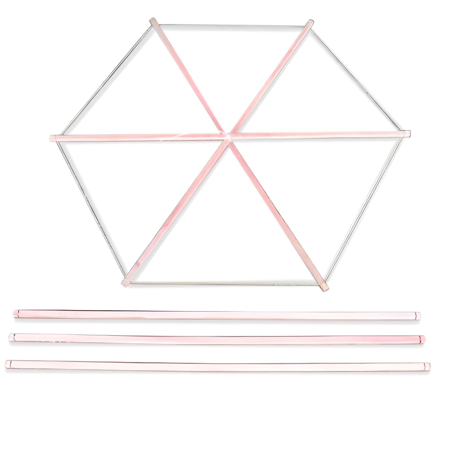 Uçurtma Çitası 3'lü 75cm - Ahşap Dikdörtgen Çita - 1cm X 0,5cm X 75cm