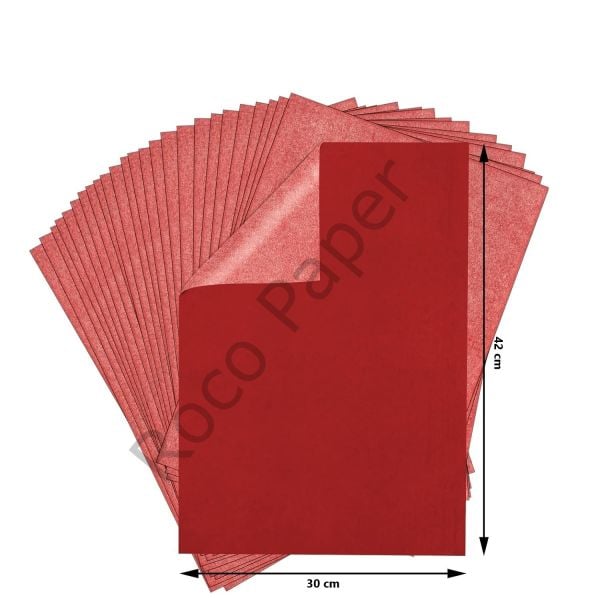 Roco Paper Karbon Grafit Transfer Kağıdı Kırmızı - 30*42 cm - 100'lü