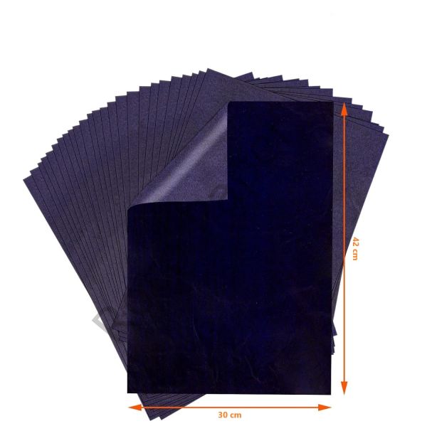 Roco Paper Karbon Grafit Transfer Kağıdı Mavi - 30*42 cm - 100'lü