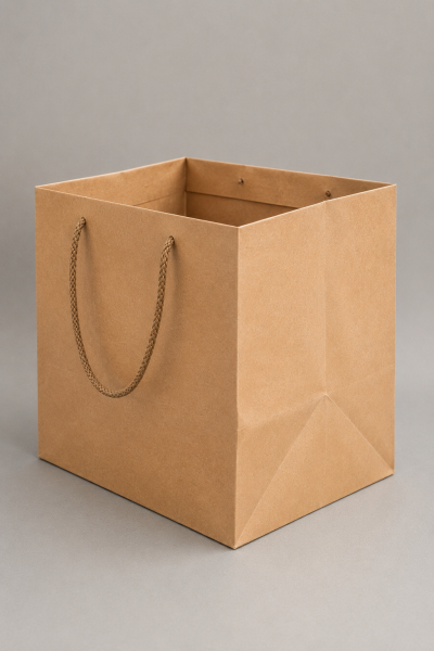 Kraft Karton ''pasta'' Çanta 25x30xh:30 Cm 10'lu Paket