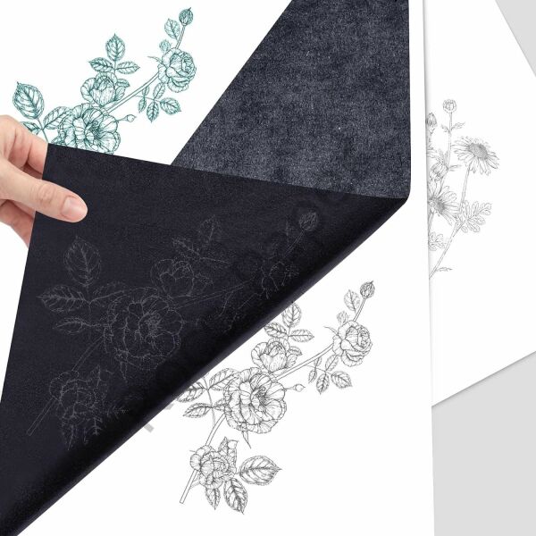 Roco Paper Karbon Grafit Transfer Kağıdı Siyah - 44*62 cm - 100'lü