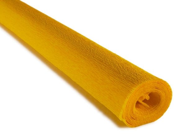 Italyan Krapon Kağıdı No:372 - Sarı - Yellow Mustard 90 Gr. 50x150 Cm