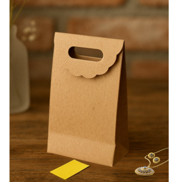 El Geçme Kraft Çanta, Hediye, Alışveriş, Butik, Parti ve Paketleme Çantası, 25 Adet