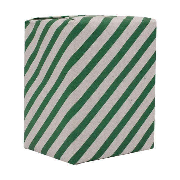 Ambalaj Kağıdı Koyu Yeşil Verev Çizgili 40gr 70x100cm 10'lu Paket