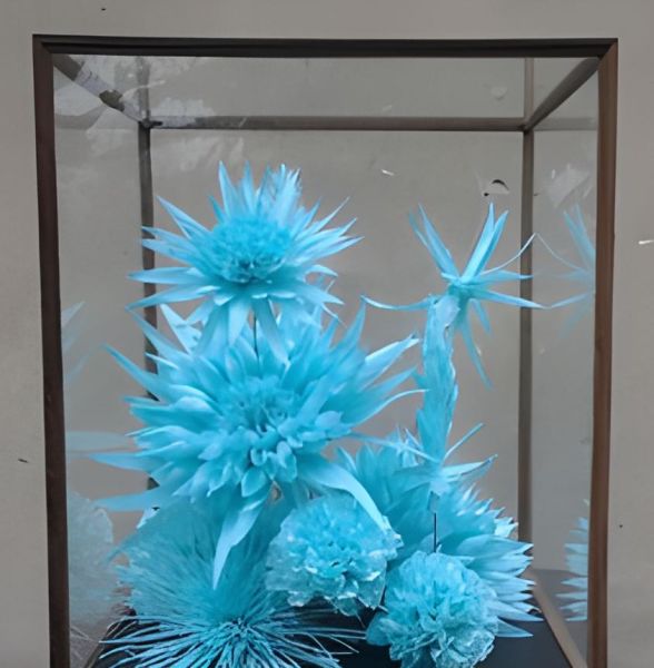 İtalyan Krapon Kağıdı No:556 - Deniz Mavi - Azure 180 gr. 50X250 cm