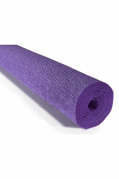 Italyan Krapon Kağıdı No:17e2 - Lavanta - Violet 180 Gr. 50x250 Cm