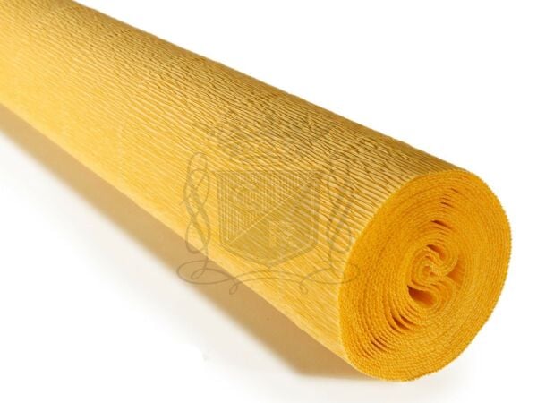 Italyan Krapon Kağıdı No:578 - Sarı - Natural Rose Yellow 180 Gr. 50x250 Cm