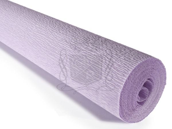 İtalyan Krapon Kağıdı No:592 - Lila - Light Lila 180 gr. 50X250 cm