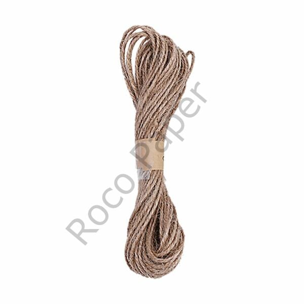 Doğal ve Dayanıklı Jüt İp-2mm- Çok Amaçlı Dekorasyon ve Paketleme İpi-10m