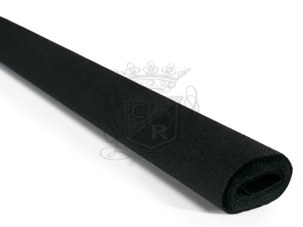 Italyan Krapon Kağıdı No:340 - Siyah - Black 60 Gr. 50x250 Cm