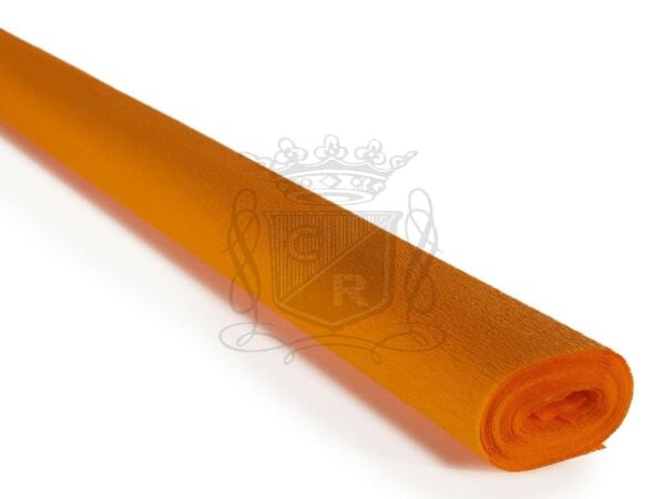 Italyan Krapon Kağıdı No:299 - Yumurta Sarı - Intense Orange 60 Gr. 50x250 Cm