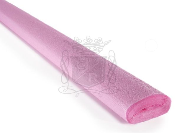 Italyan Krapon Kağıdı No:204 - Bebek Pembe - Baby Pink 60 Gr. 50x250 Cm