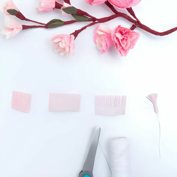 Italyan Krapon Kağıdı No:204 - Bebek Pembe - Baby Pink 60 Gr. 50x250 Cm