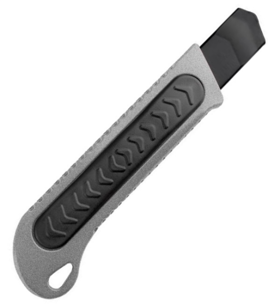 Maket Bıçağı Geniş ve Metal Gövdeli