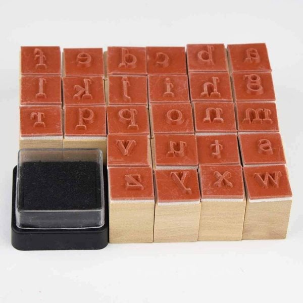 Alfabe Stampa Set Küçük Harf 27 Parça