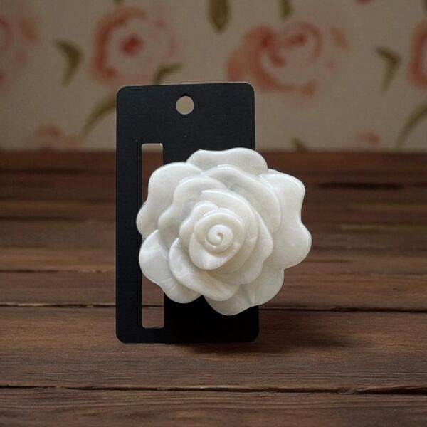 Mandal Toka Kartı Siyah Zemin - Beyaz (White 1+0) Baskı - 500 Adet