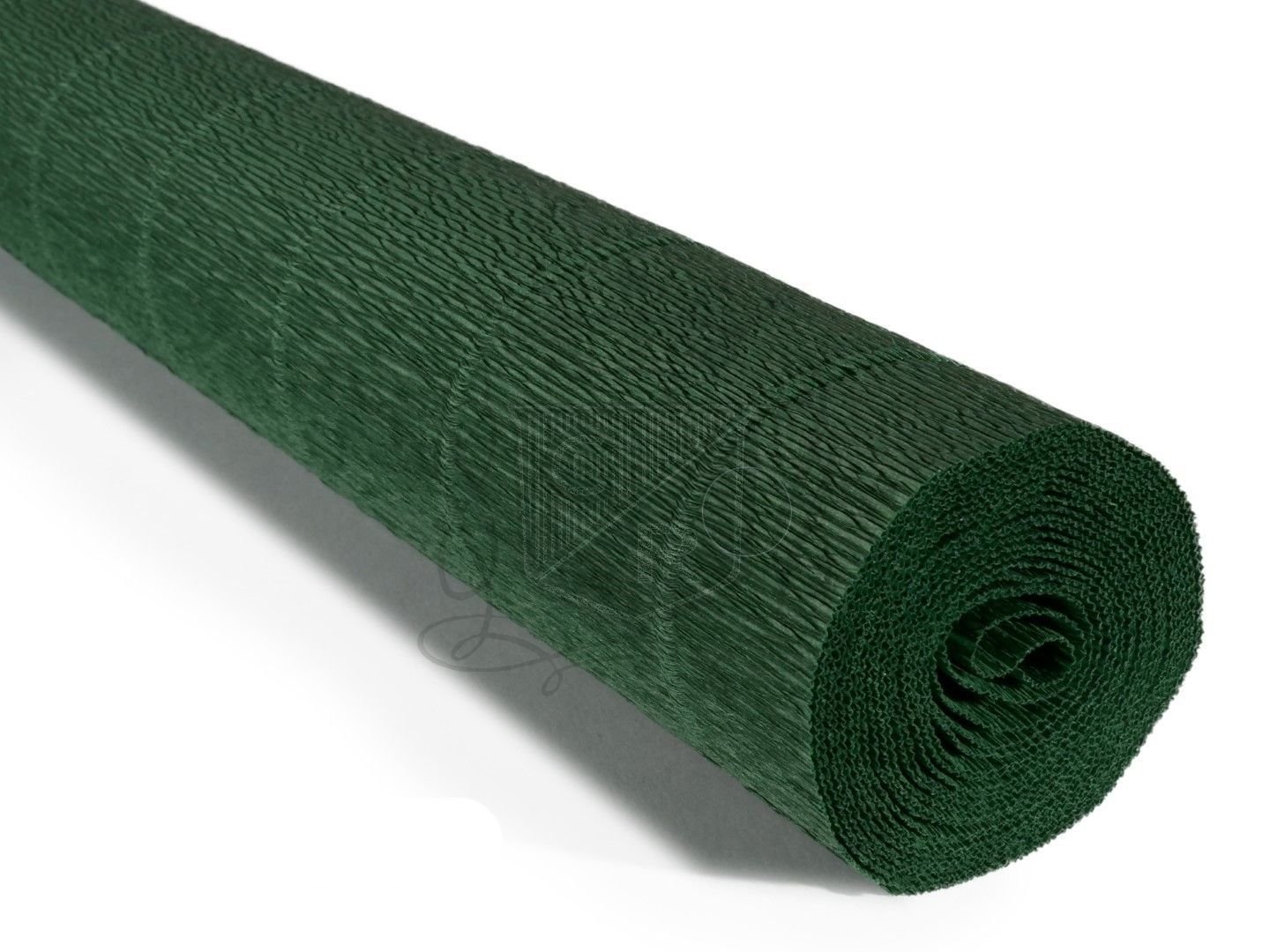 İtalyan Krapon Kağıdı No:561 - Yosun Yeşil - Forest Green 180 gr. 50X250 cm