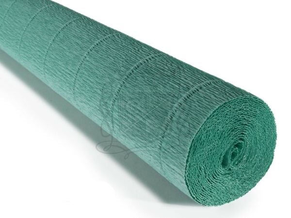 İtalyan Krapon Kağıdı No:17E4 - Mint Yeşil - Tiffany Green 180 gr. 50X250 cm