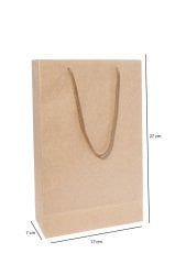 Kraft Karton Çanta 17*27 cm 25 Adet