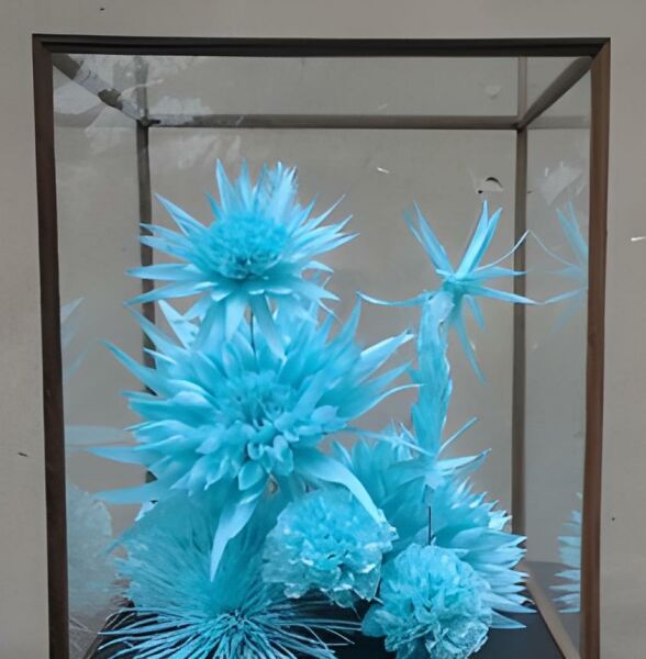 İtalyan Krapon Kağıdı No:20E3 - Gök Mavi - Italian Sky Blue by Tiffanie Turner 180 gr. 50X250 cm