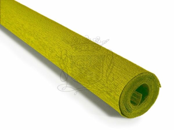 Italyan Krapon Kağıdı No:351 - Oksit Yeşil - Cat Eye 90 Gr. 50x150 Cm