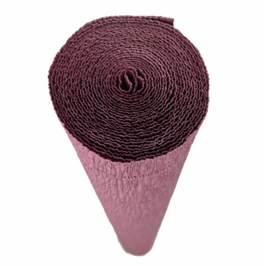 İtalyan Krapon Kağıdı No:620 - Erik - Dusk Plum 180 gr. 50X250 cm