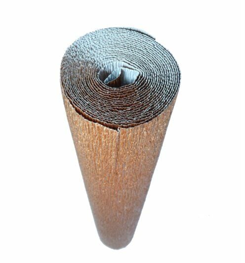 Italyan Krapon Kağıdı - Metalik Bakır No:918 Metallised Copper 90 Gr. 50*250 Cm