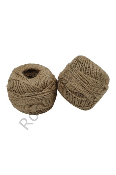 Doğal Jüt Ip, Hediye Paketleme, Hobi, Süsleme Ipi, Hasır, Kırnap, Ambalaj Ipi 100m - 2mm, 1 Adet