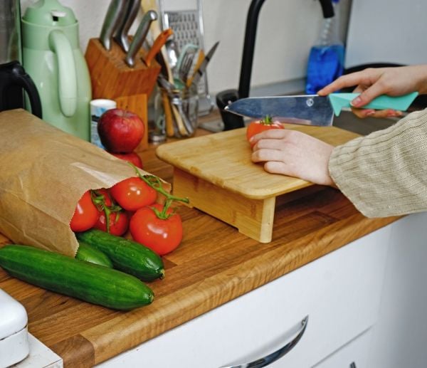 Körüklü Kraft Kese Kağıdı, Çizgili Şamua Kağıt Poşet, Hediye Ambalaj Poşeti, 500 Adet - 15x40 - Baskı İstemiyorum