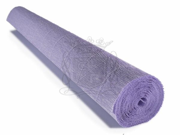 ROCO PAPER İtalyan Krapon Kağıdı Set Purple – 180 gr - 25X125 cm 6'lı Paket - %260 esneme özelliği – Renkli Kağıt Çiçekler