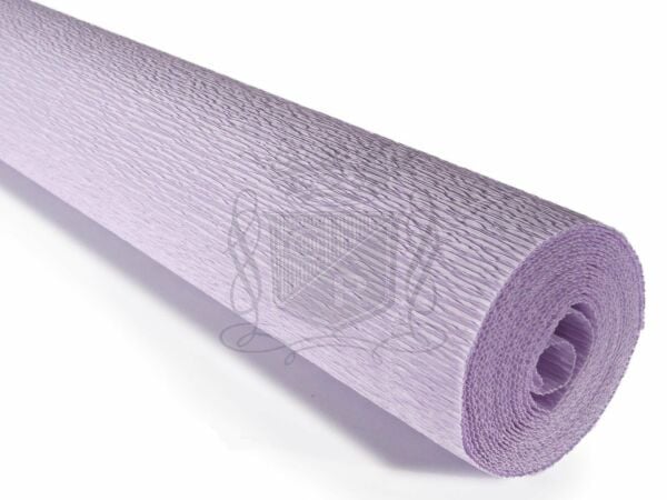 ROCO PAPER İtalyan Krapon Kağıdı Set Purple – 180 gr - 25X125 cm 6'lı Paket - %260 esneme özelliği – Renkli Kağıt Çiçekler