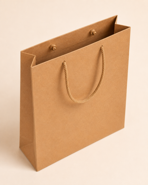 35 x 45 x 10 cm Premium Karton Hediye Çantası | Şık ve Dayanıklı Hediye Poşeti Kraft - 10 Adet