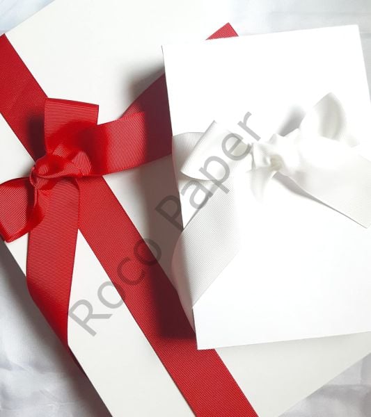 Grogren Kurdele, Hediye Paketleme, Dekoratif Düğün, Parti, Hobi ve Süsleme Şeriti, 10 metre - Kırmızı 4 cm