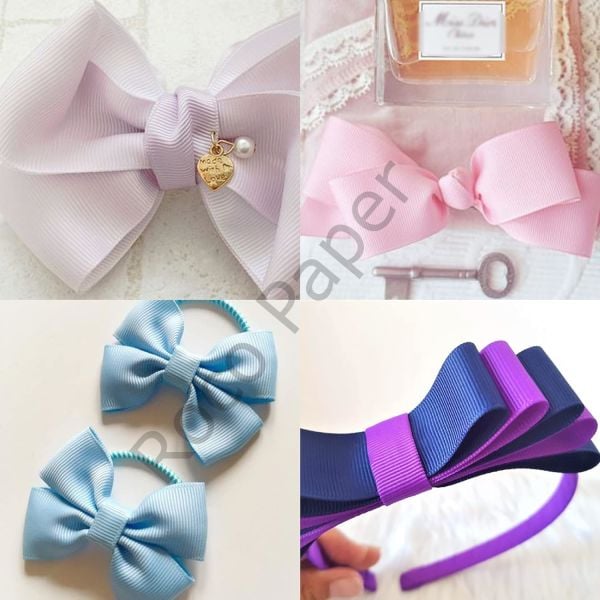 Grogren Kurdele, Hediye Paketleme, Dekoratif Düğün, Parti, Hobi ve Süsleme Şeriti, 10 metre - Kırmızı 4 cm