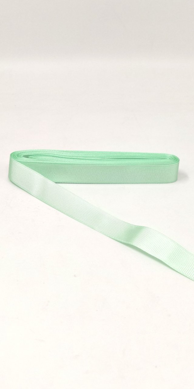 Grogren Kurdele 10 Metre Uzunluk Genişlik Seçenekli - Mint Yeşil 4 cm