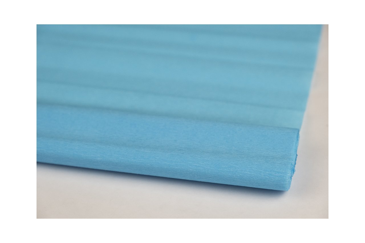 Alman Krapon Kağıdı 32 gr/m. 50*250cm Açık Mavi No:120