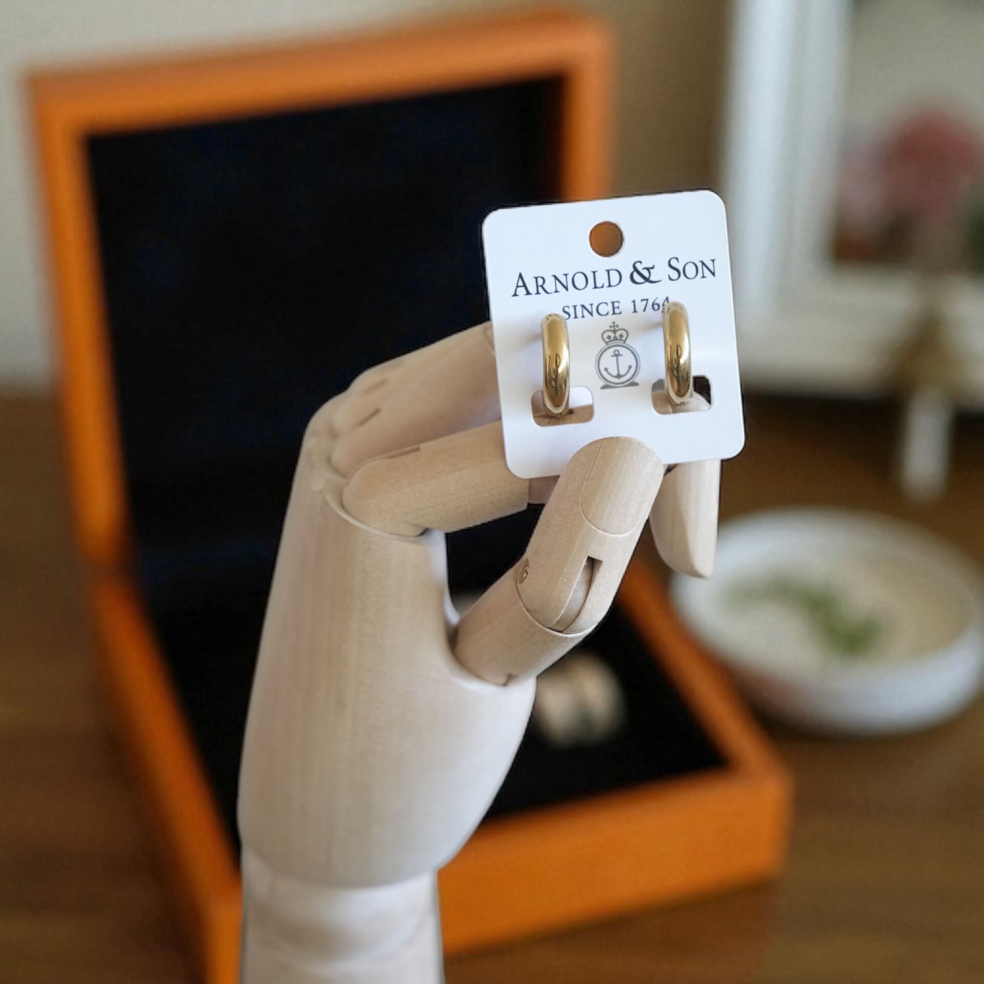 Özel Baskı Küpe Kartı, Kişiselleştirilebilir Takı Kartı, 4.5x5 Cm, 520 Adet - Beyaz Zemin -Siyah & Renkli (CMYK 4+0) Baskı