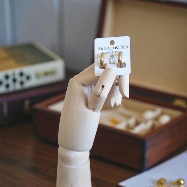 Özel Baskı Küpe Kartı, Kişiselleştirilebilir Takı Kartı, 4.5x5 Cm, 520 Adet - Beyaz Zemin -Siyah & Renkli (CMYK 4+0) Baskı