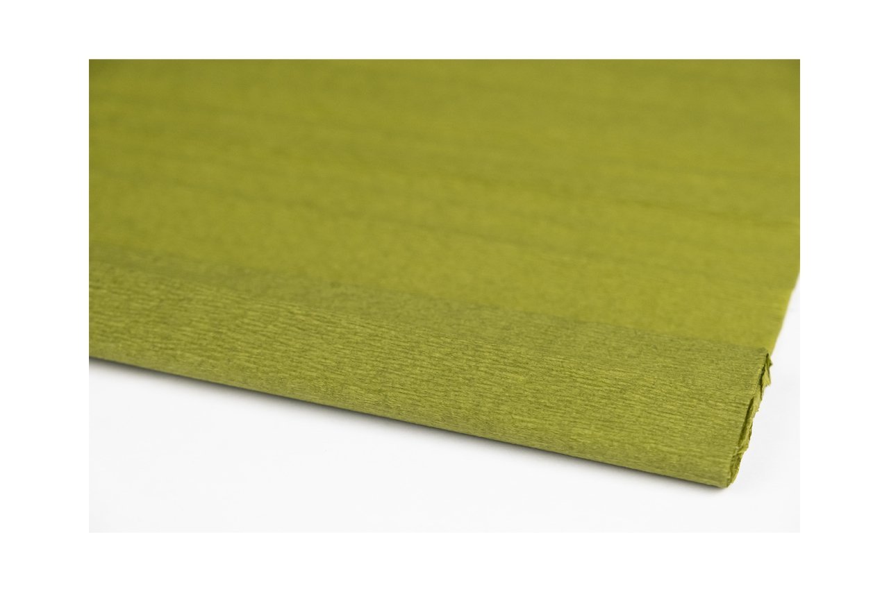 Alman Krapon Kağıdı 32 Gr/m. 50x250cm Yağ Yeşili No:142