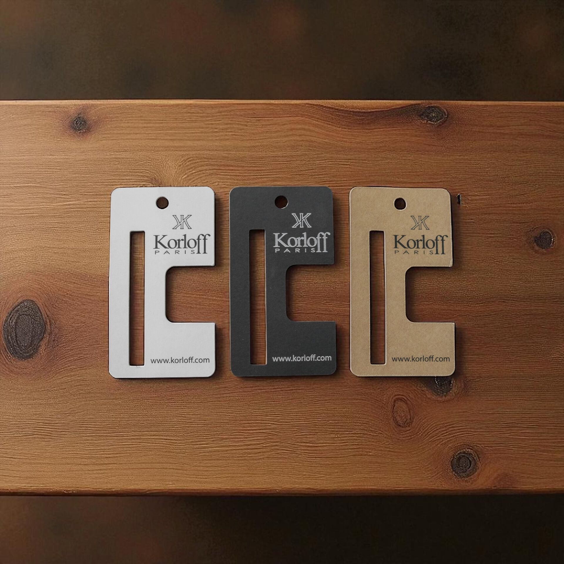 100 lü Baskısız Mandal Toka Kart Seti, Bijuteri, Sunum Kartları, 9.8x10,5 Cm Yazısız),