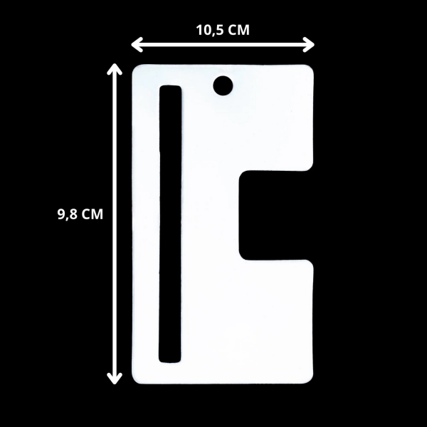 100 lü Baskısız Mandal Toka Kart Seti, Bijuteri, Sunum Kartları, 9.8x10,5 Cm Yazısız), Beyaz