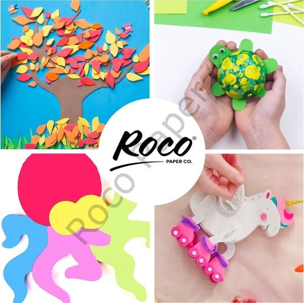 ROCO PAPER Çiçek Yapım Eva 2 mm. 50x140 cm - Kırmızı