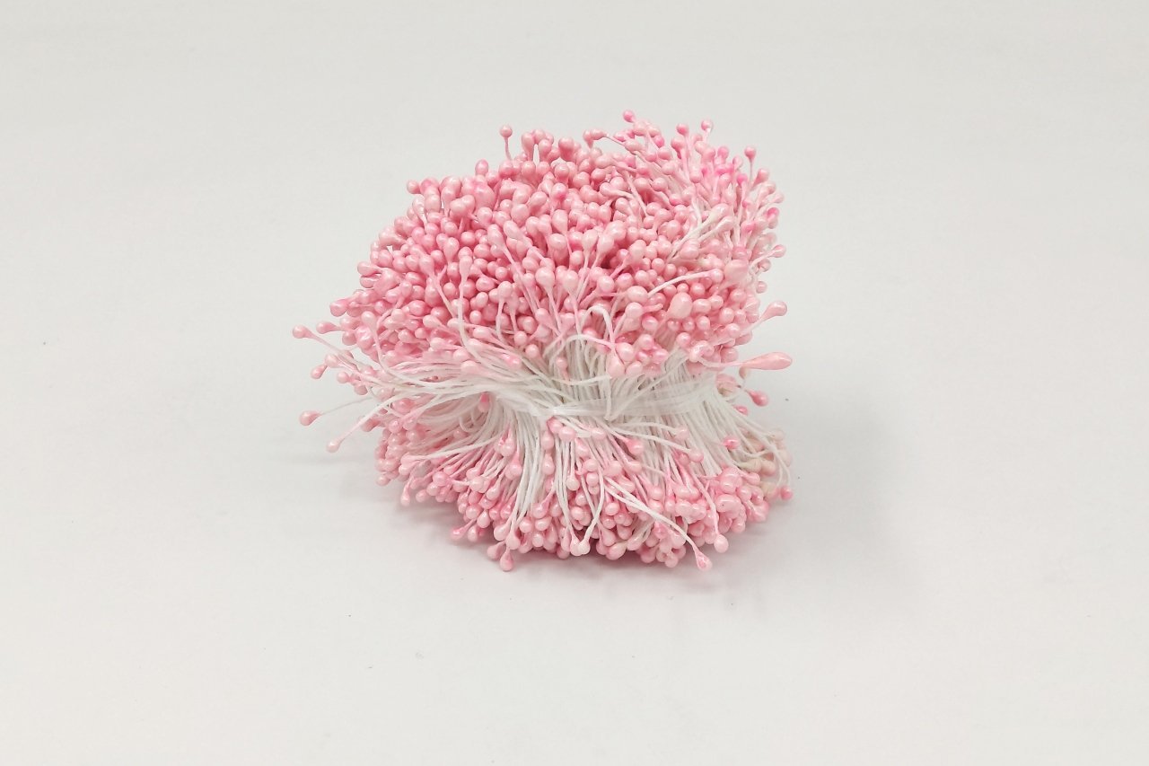 Klasik Plastik Tohum 20'li Bağ - Toz Pembe