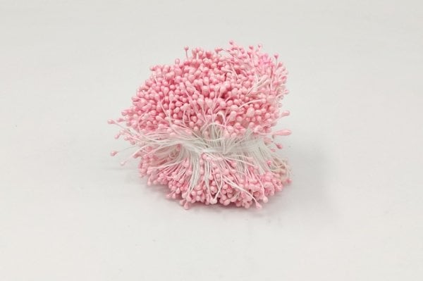 Klasik Plastik Tohum 20'li Bağ - Toz Pembe