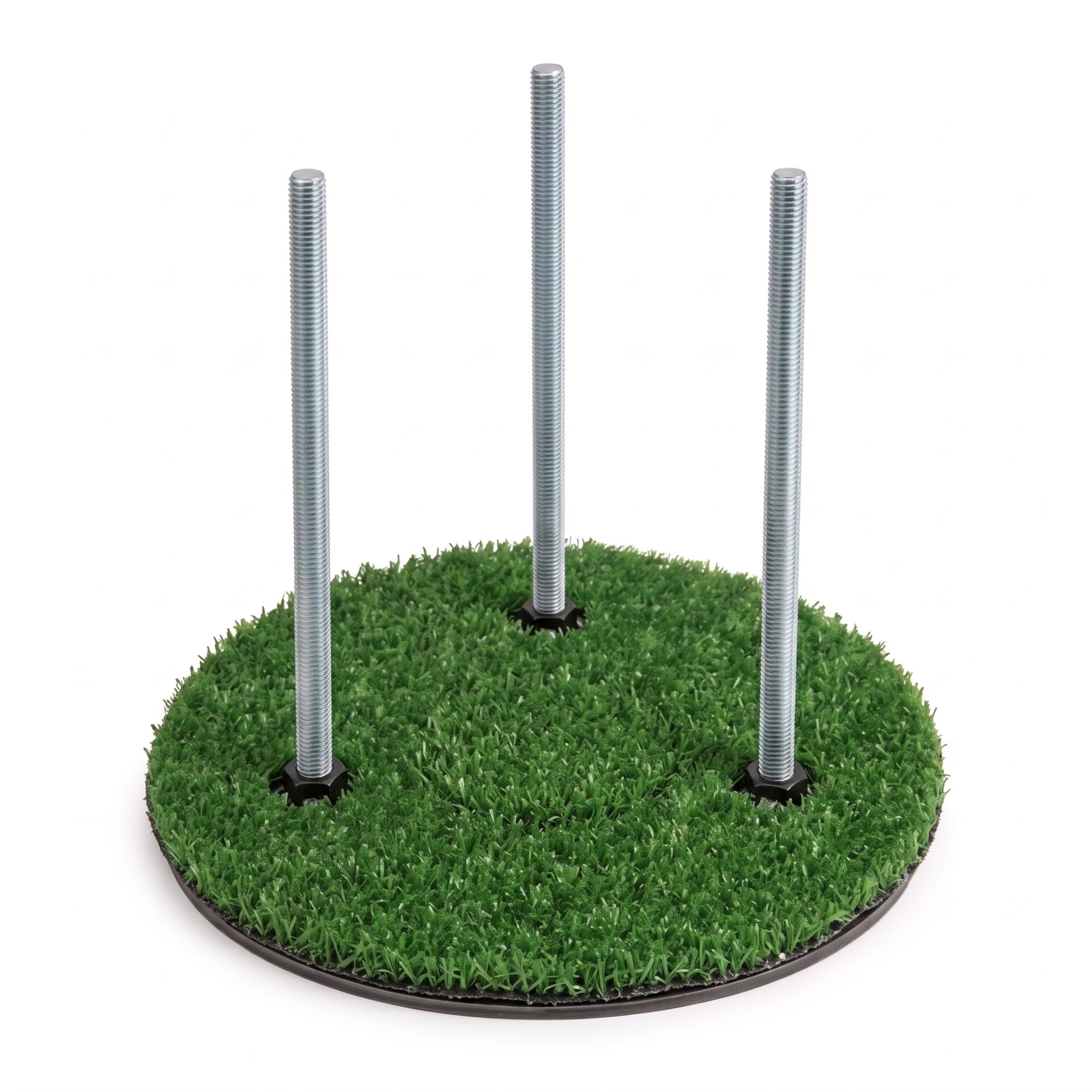 Çiçek Demir Ayak Stand Eva ve Krapon için 30 cm Çap ve Çim halı Üçlü