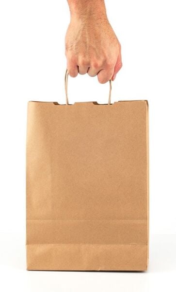 Kraft Kağıt Çanta 12*25*31 cm  - Satın Almayınız