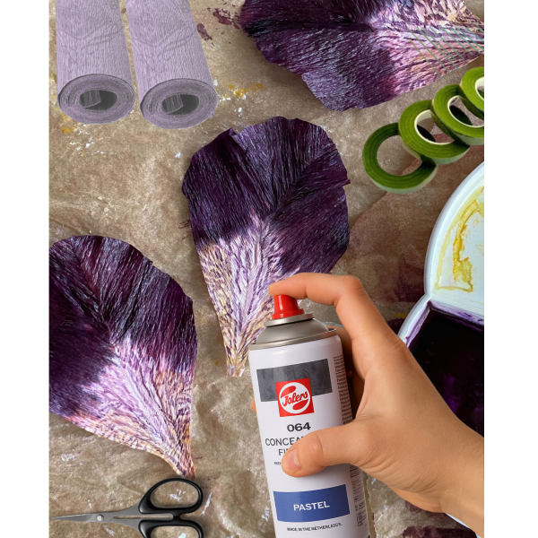 Talens Protection Pastel Fixatif Sprey – Konsantre Pastel, Kömür, Tebeşir ve Çizim Koruyucu