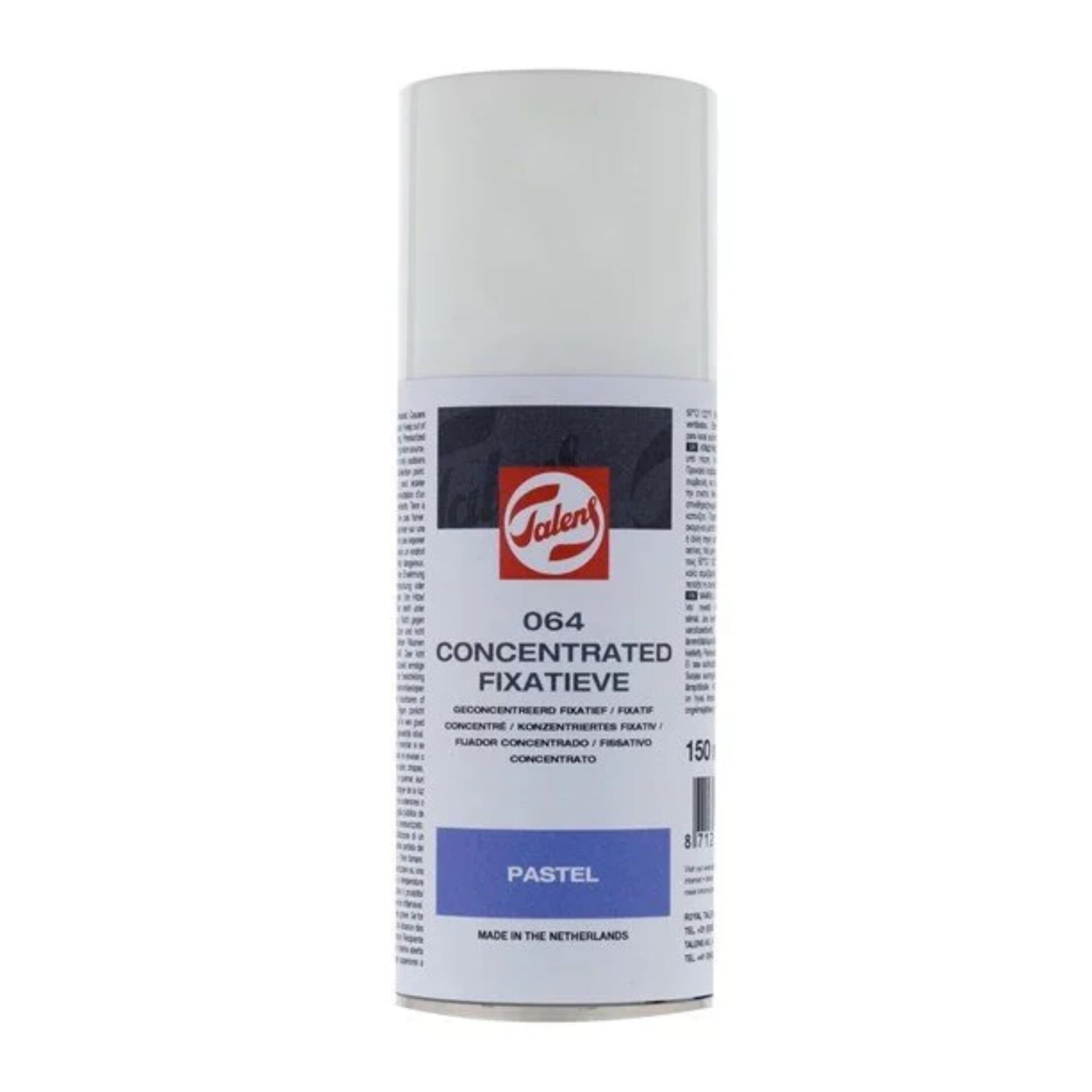 Talens Protection Pastel Fixatif Sprey – Konsantre Pastel, Kömür, Tebeşir ve Çizim Koruyucu