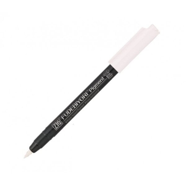 Zig Fudebiyori Brush - Beyaz (Fırça Uçlu Kalem)